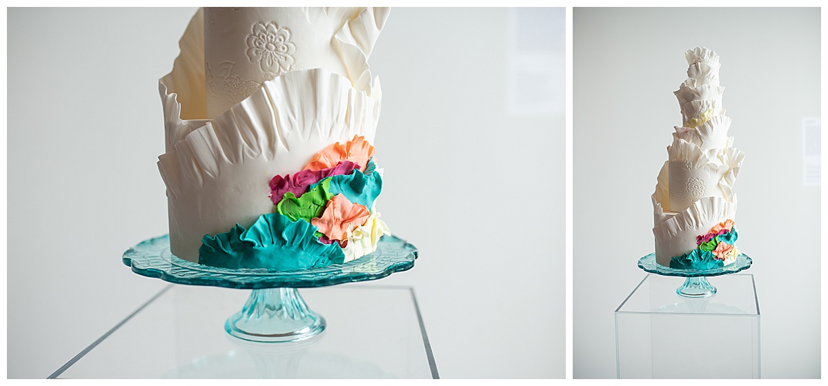 art work wedding cake