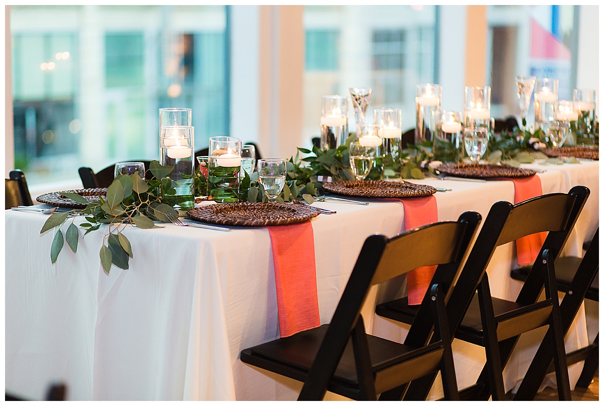 harlow kansas city wedding table setup