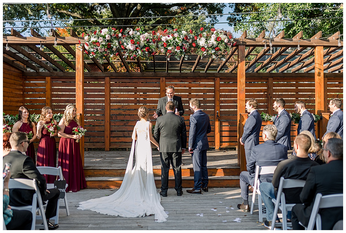 brookside gardens wedding ceremony