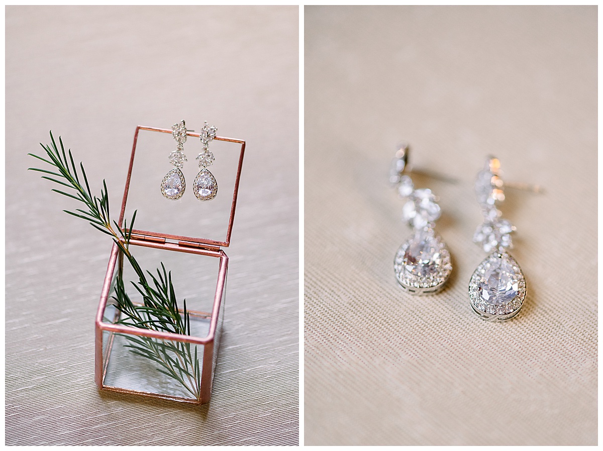 wedding jewelry earrings bride