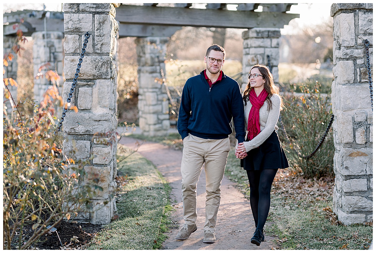 Loose Park Engagement photography