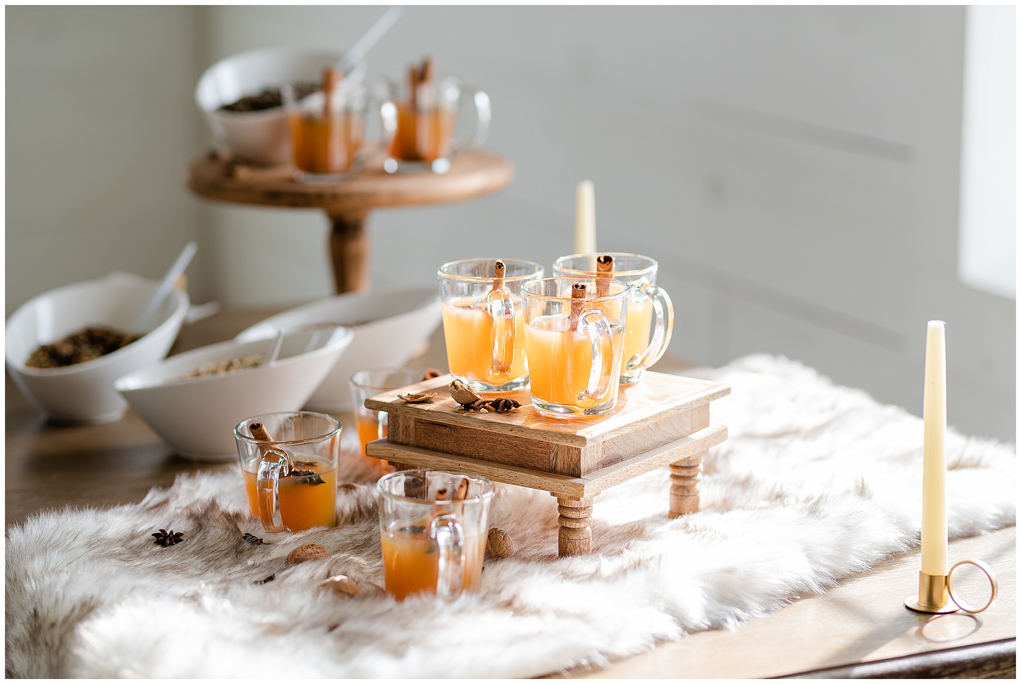 hot tea bar for wedding