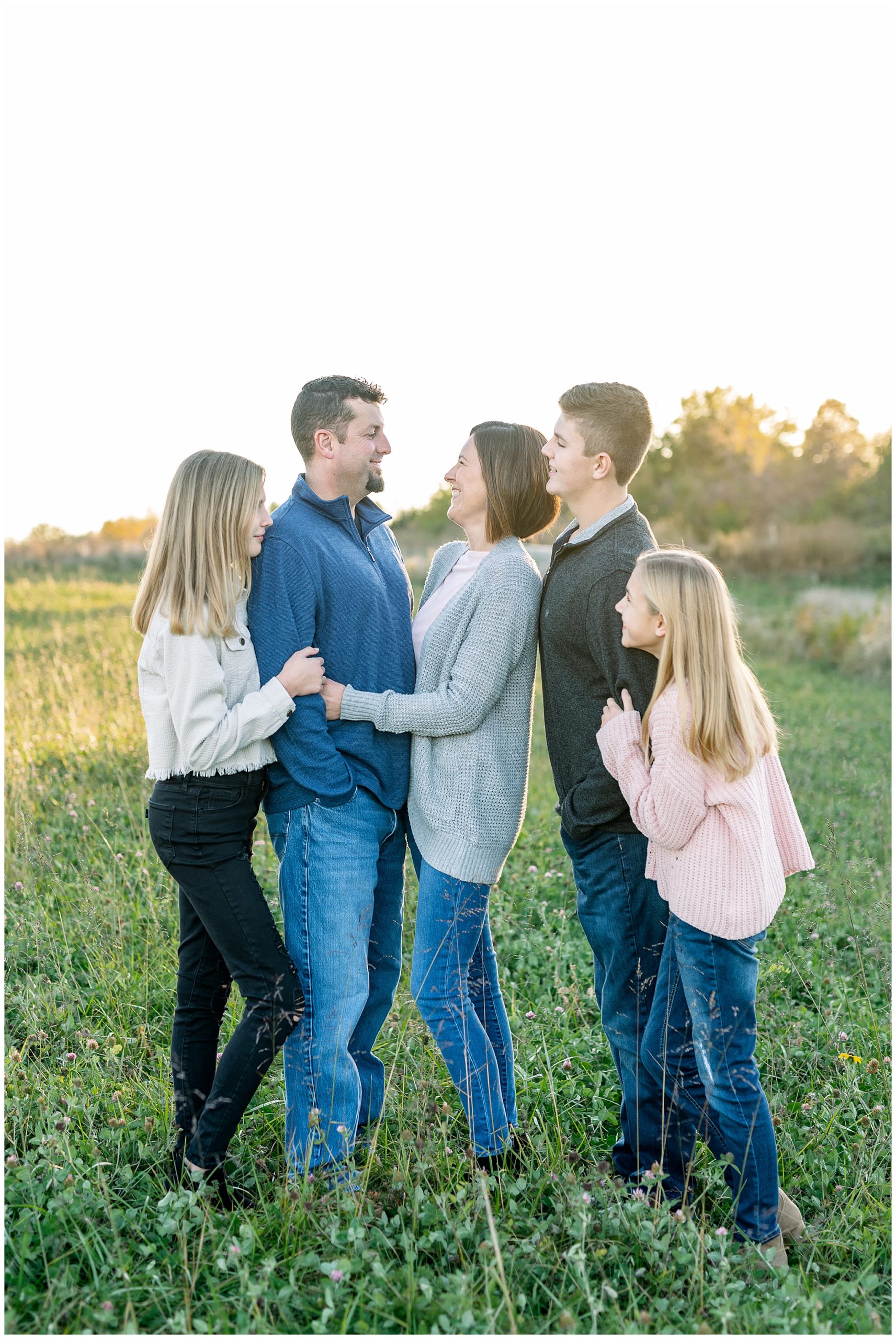 fall family photo session