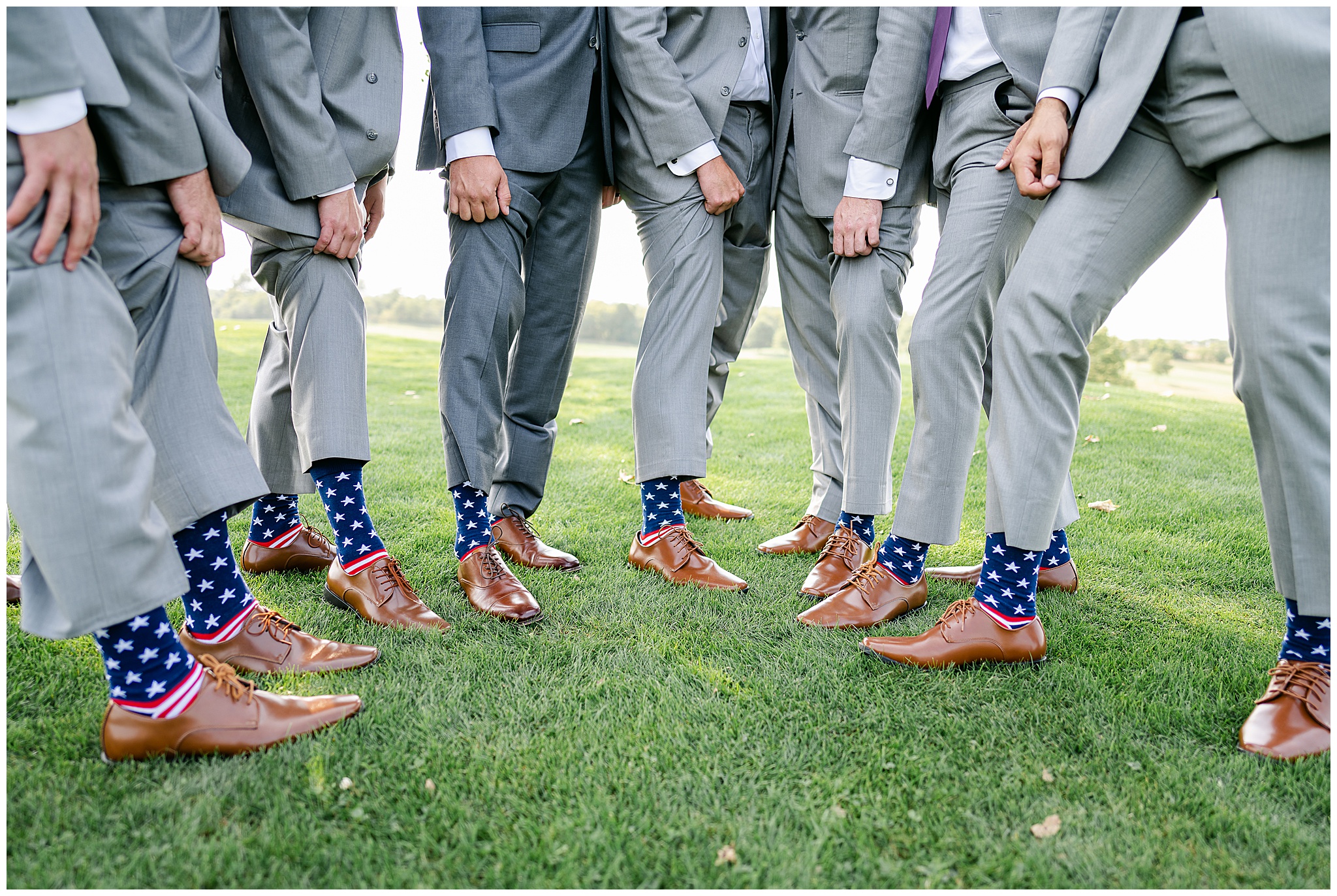 groomsmen american flag socks